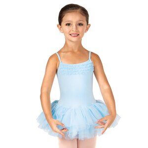 Bloch Girls Camisole Tutu Dress White 2 to 4 Toddler